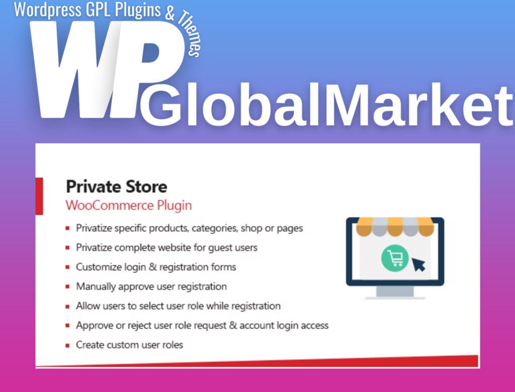 WooCommerce Private Store – Shop For Registered Users Plugin