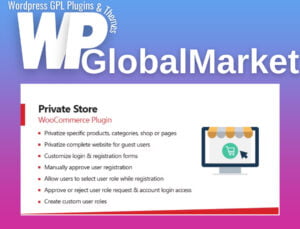 Woocommerce private store shop for registered users plugin