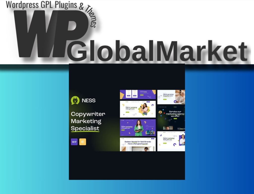 Ness – Marketing Agency and SMM WordPress Theme