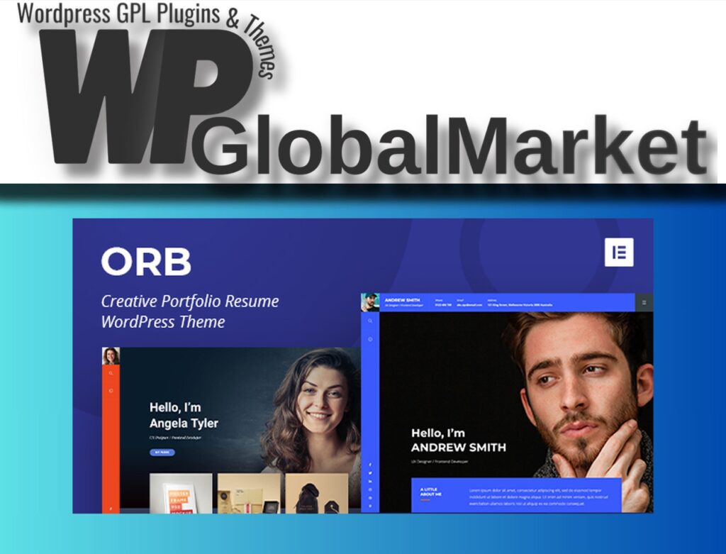 ORB – Creative Portfolio WordPress Theme