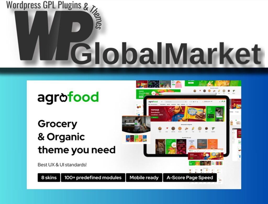 Agrofood – Elementor WooCommerce WordPress Theme