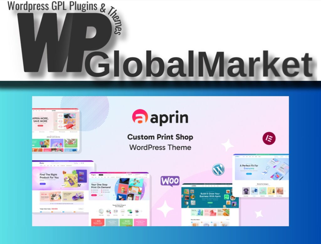 Aprin – Custom Print Shop WordPress Theme