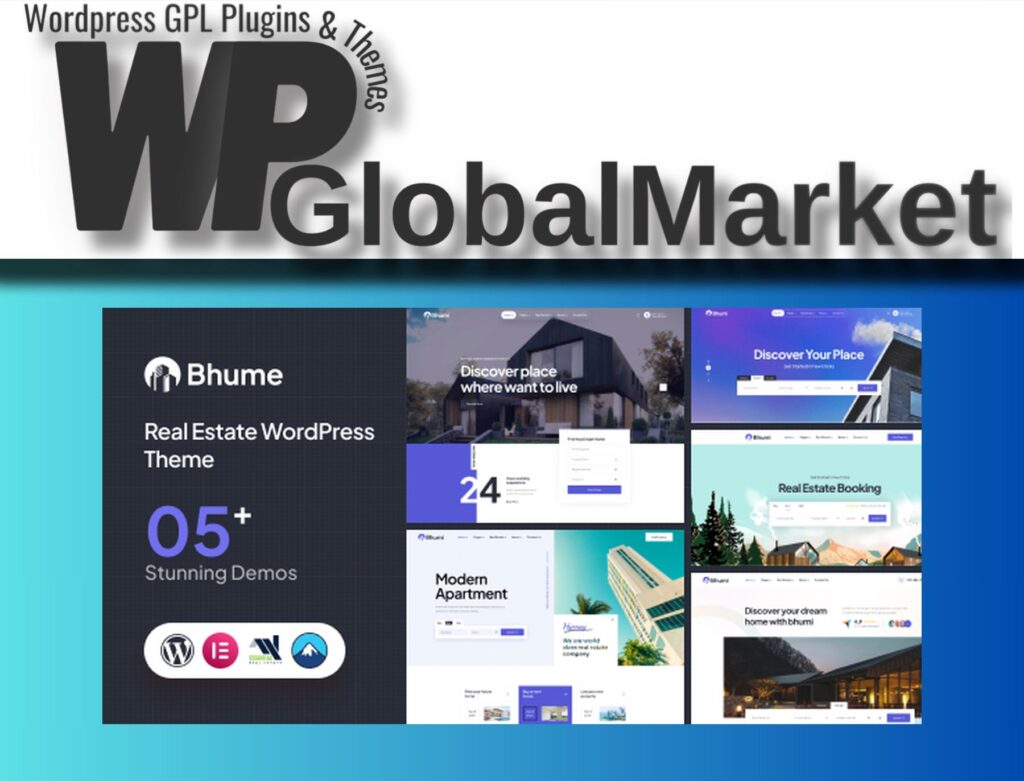 Bhume – Real Estate WordPress Theme