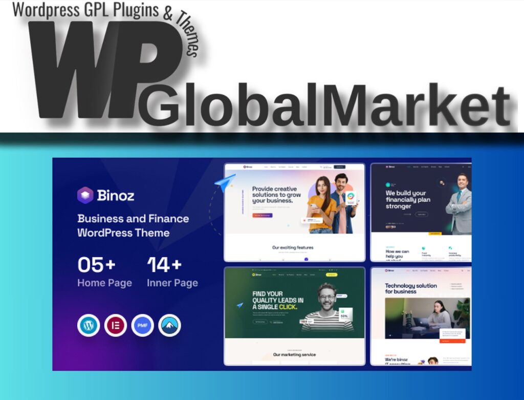 Binoz – Business Agency WordPress Theme