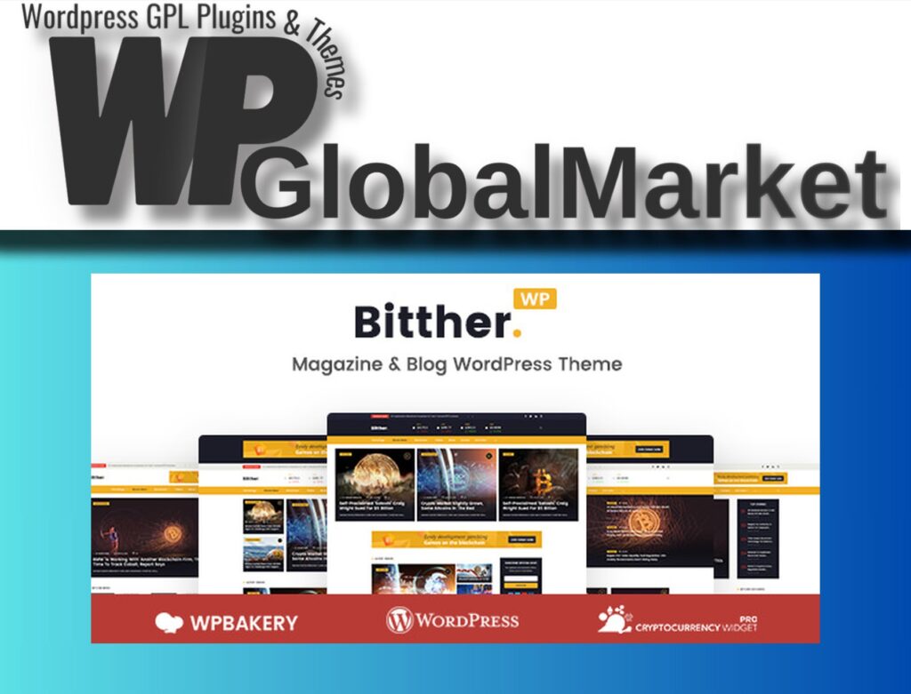 Bitther – Magazine and Blog WordPress Theme