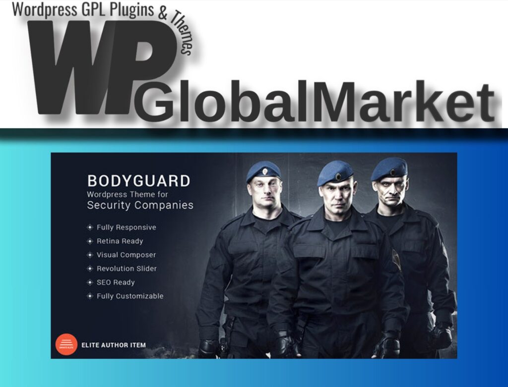 Bodyguard – Security and CCTV WP Theme