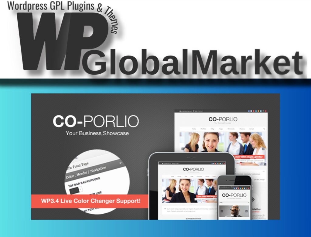 Co-Porlio – Feature Rich WordPress Theme