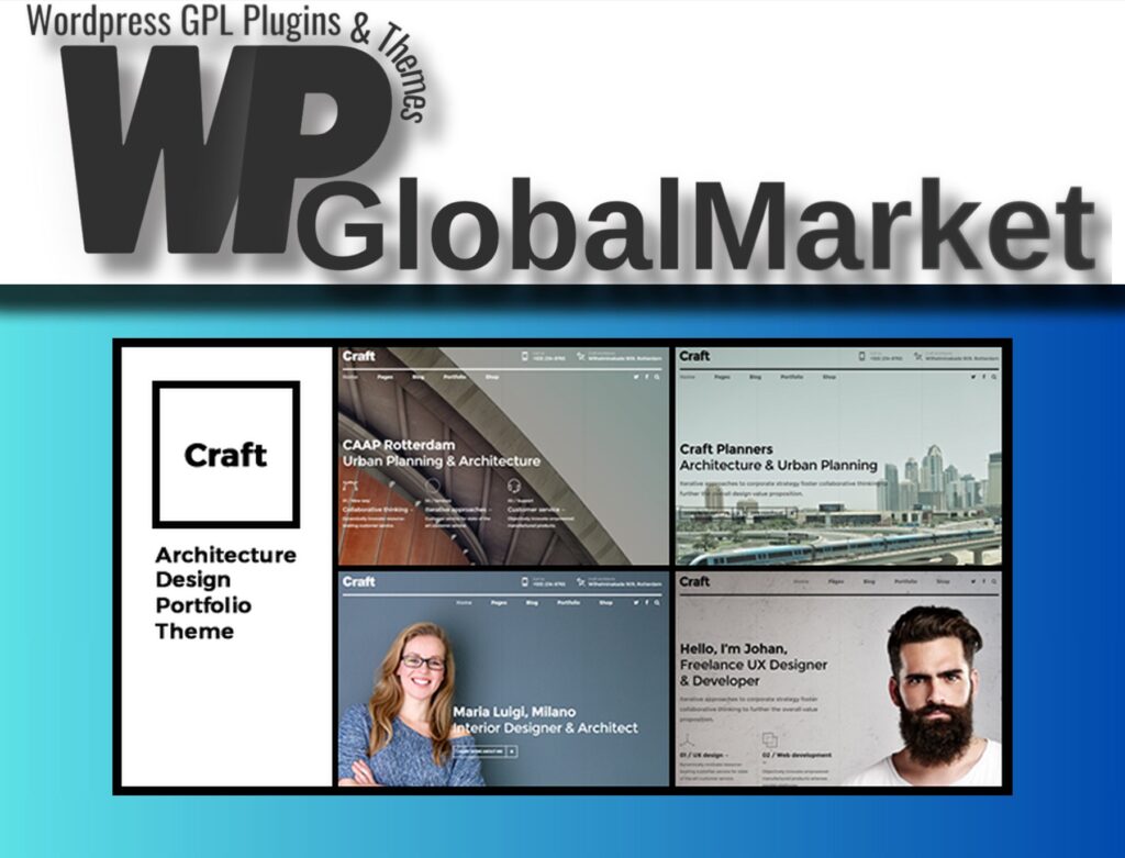 Craft Portfolio – Architecture and Design