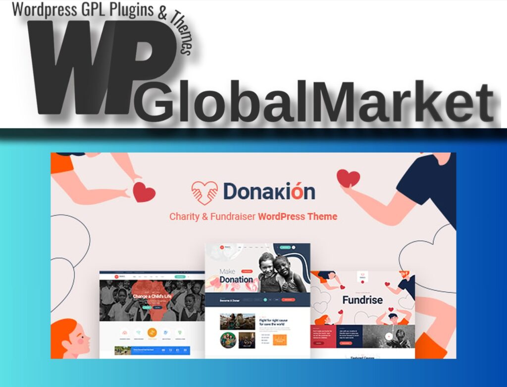 Donakion – Fundraising and Charity Foundation WordPress Theme