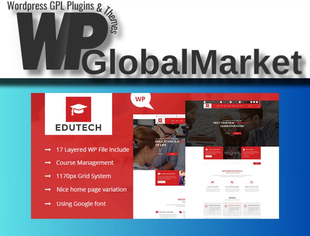 Edutech – Education WordPress Theme