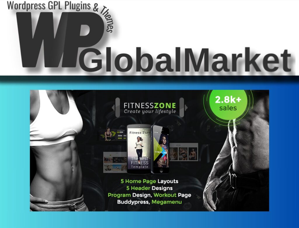 Fitness Zone | Gym and Fitness Theme
