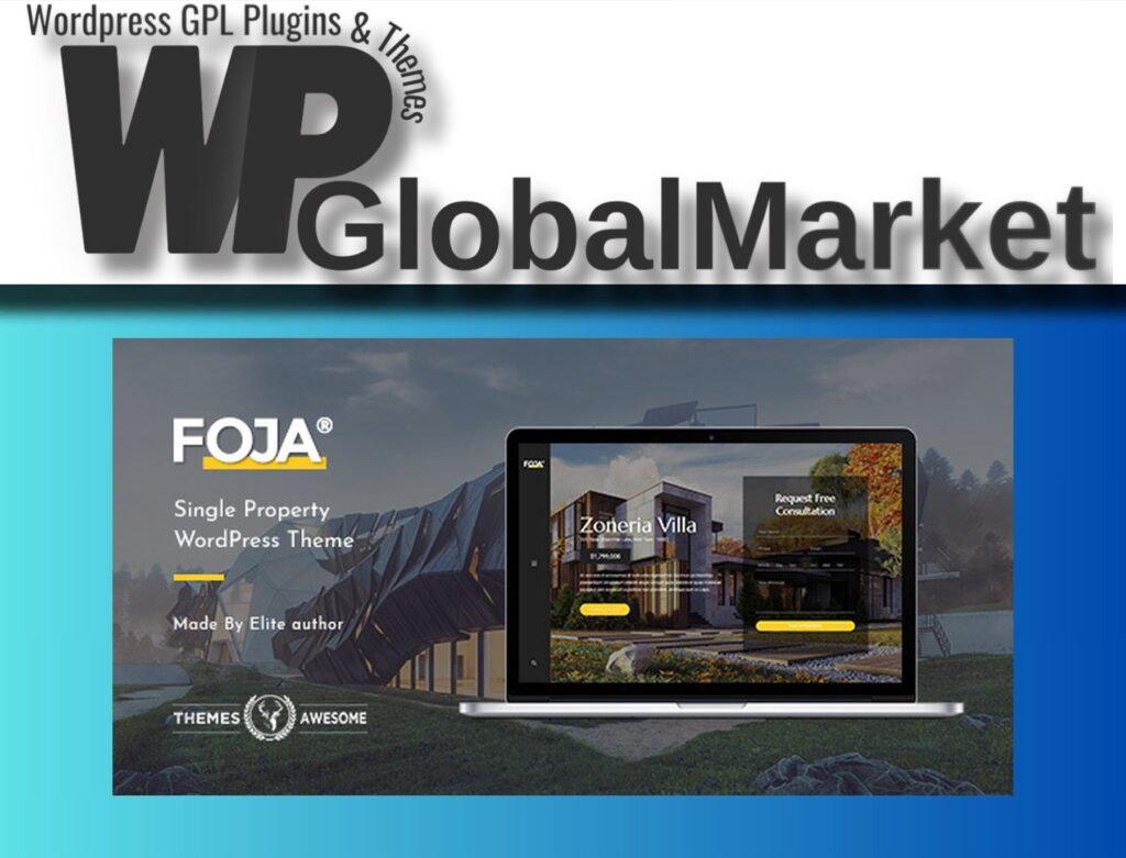 Foja | Single Property WordPress Theme