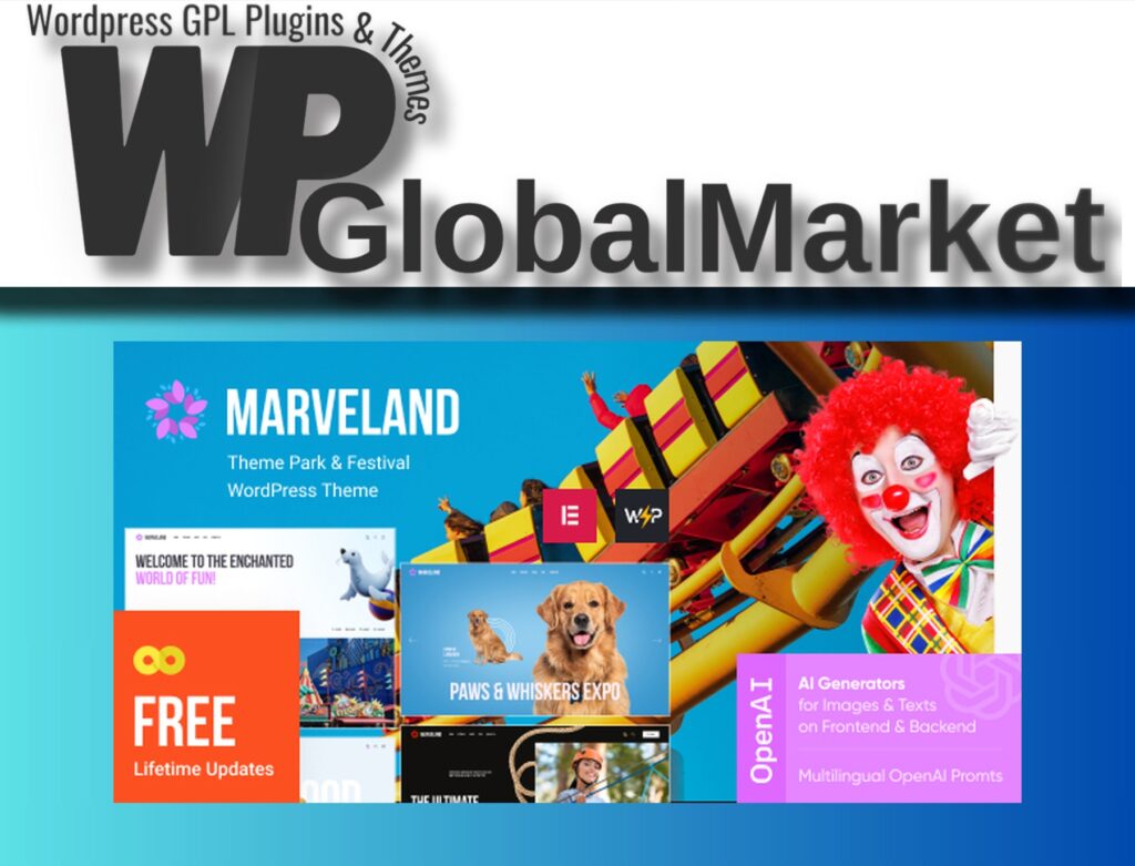 Marveland – Theme Park and Festival WordPress Theme