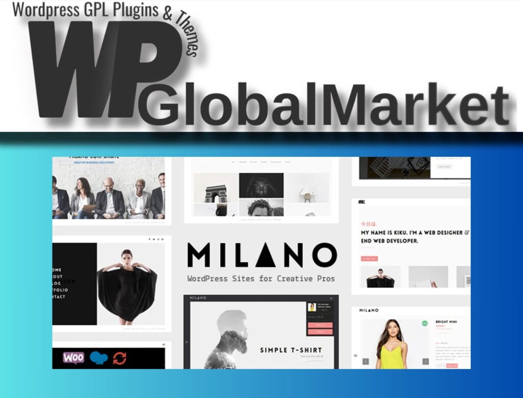 Milano | Creative Minimal Portfolio and Photography WordPress Theme