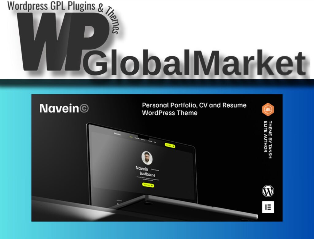 Navein – Personal Portfolio WordPress Theme