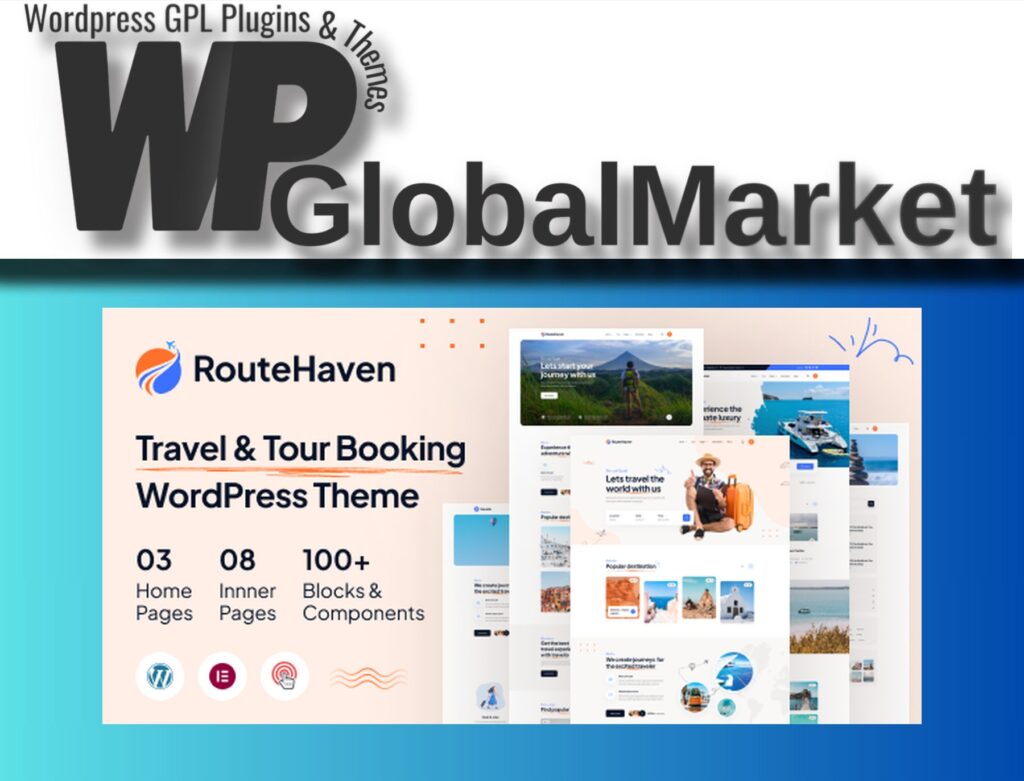 RouteHaven – Travel and Tour Booking WordPress Theme