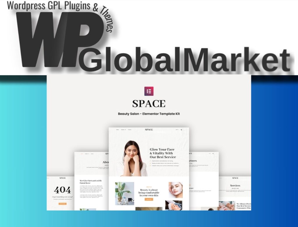 Space – Beauty Salon Elementor Pro Template Kit