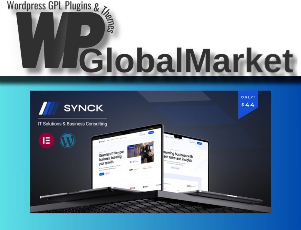 Synck – Business and IT Solutions WordPress Theme