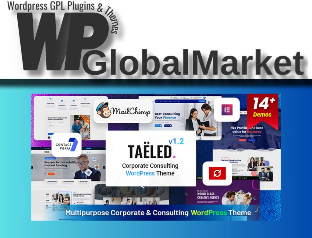 TAELED – Business Consulting WordPress Theme
