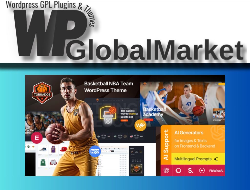 Tornados | Basketball NBA Team WordPress Theme