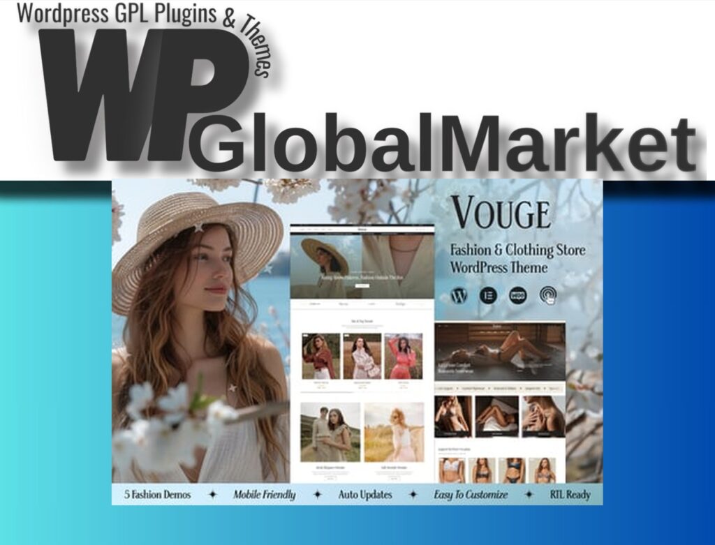Vouge – Fashion Store WooCommerce Theme