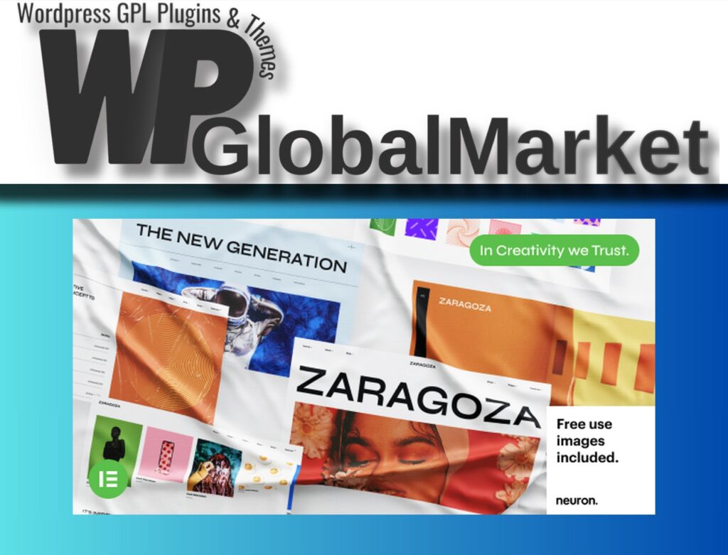 Zaragoza – Creative Portfolio WordPress Theme
