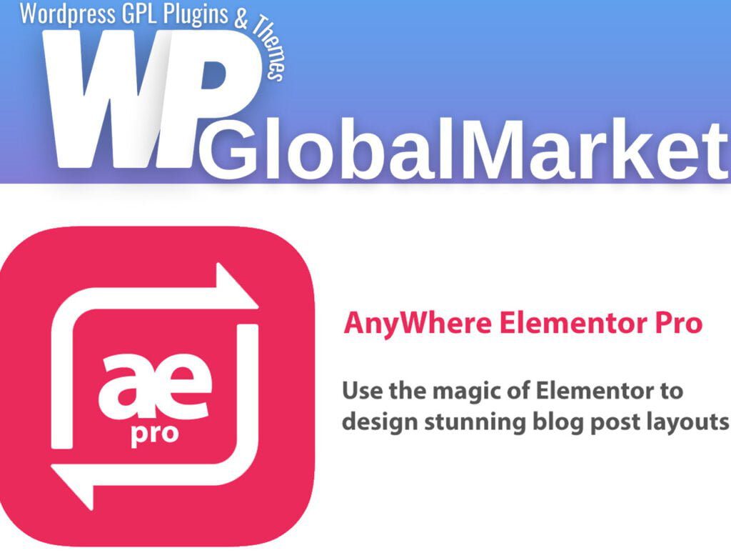 AnyWhere Elementor Pro