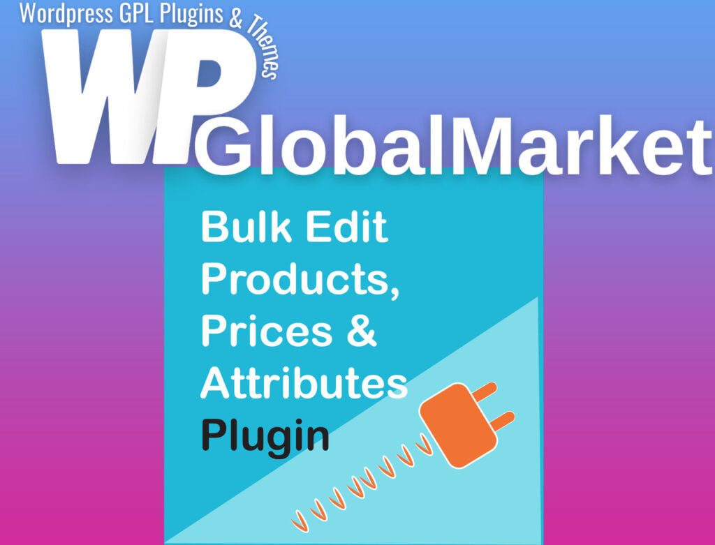 Bulk Edit Products Prices and Attributes