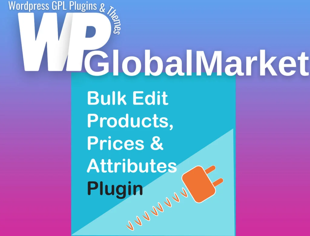 Bulk edit products prices and attributes