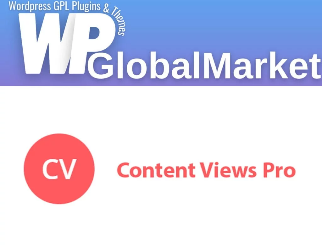 Content views pro wp plugin