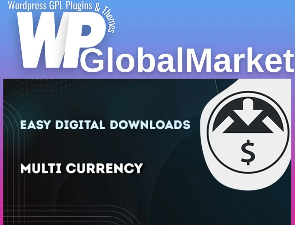 Easy digital downloads – multi-currency