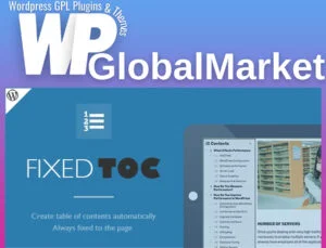 Fixed TOC Table of Contents for WordPress