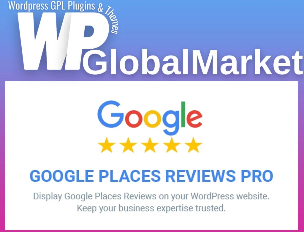 Google places reviews pro wordpress plugin