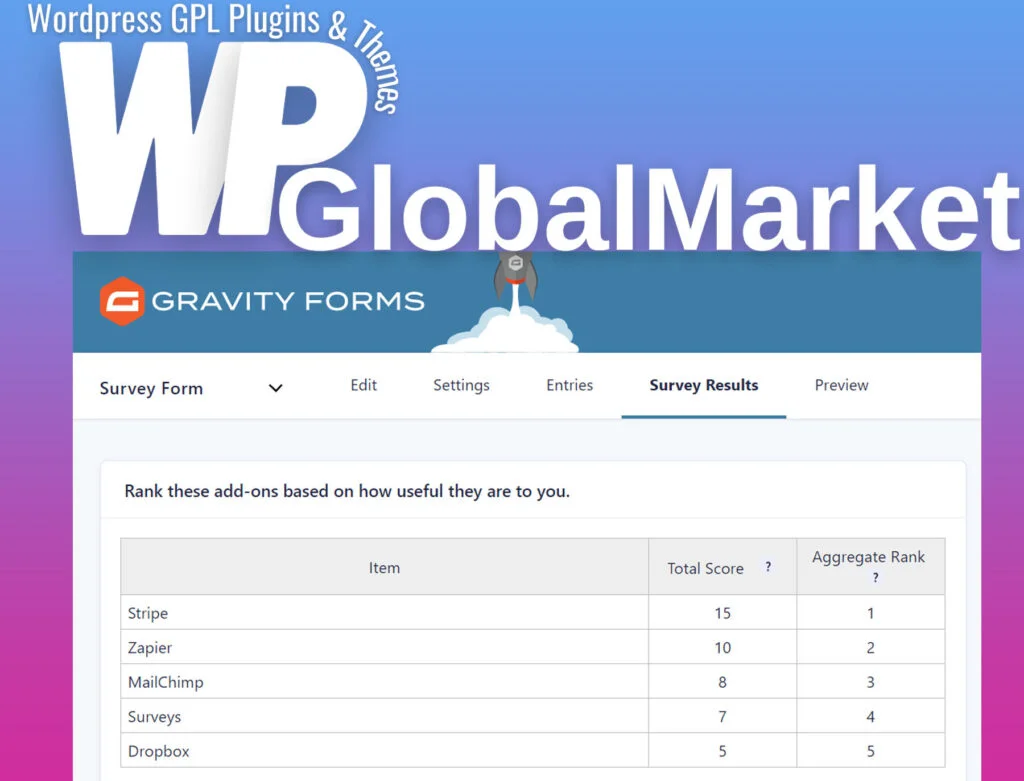 Gravity forms survey