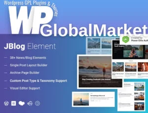 JBlog Elements – Magazine & Blog Add Ons for Elementor & WPBakery Page Builder