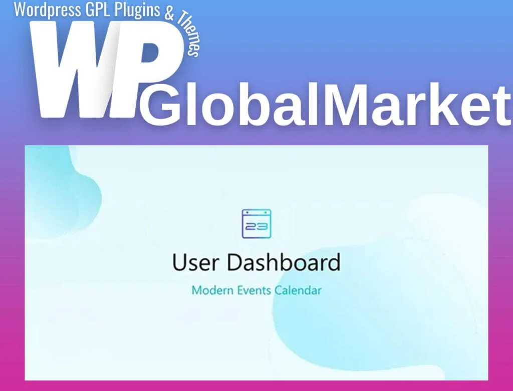 Mec – user dashboard addon