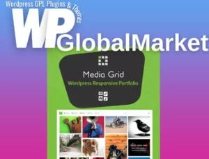 Media Grid WordPress Responsive Portfolio