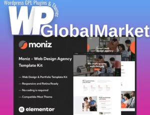 Moniz Web Design Agency Elementor Template Kit