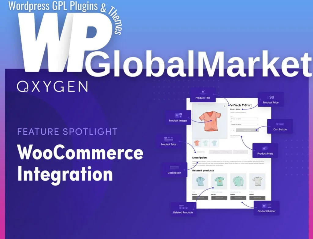 Oxygen woocommerce integration addon