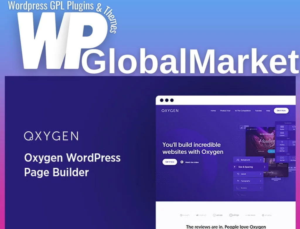 Oxygen wordpress website builder