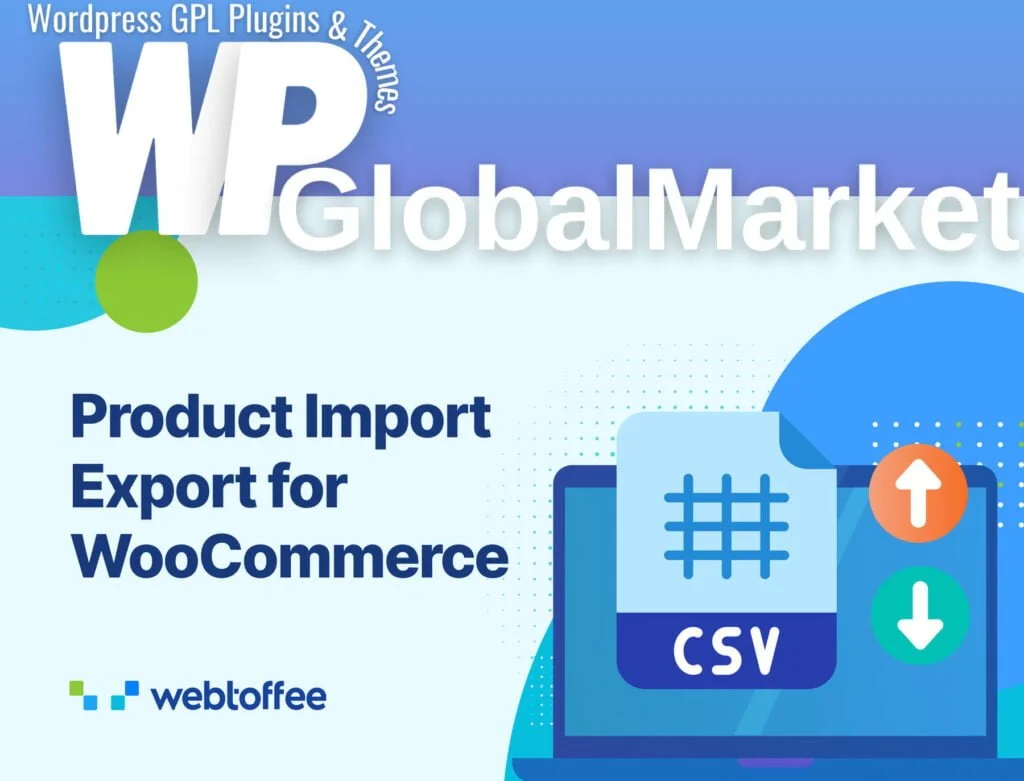 Product import export plugin for woocommerce webtoffee