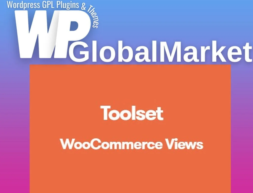 Toolset woocommerce views