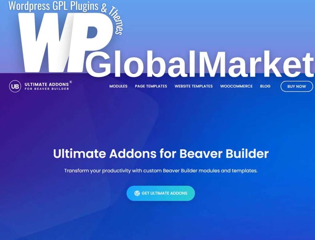 Ultimate addons for beaver builder