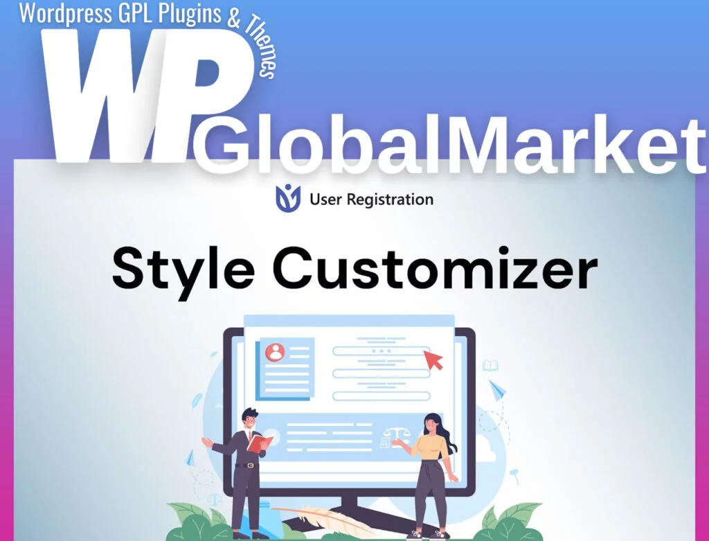 User registration style customizer addon