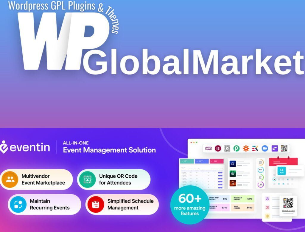 WP Eventin Pro – All-In-one Event Management Solution