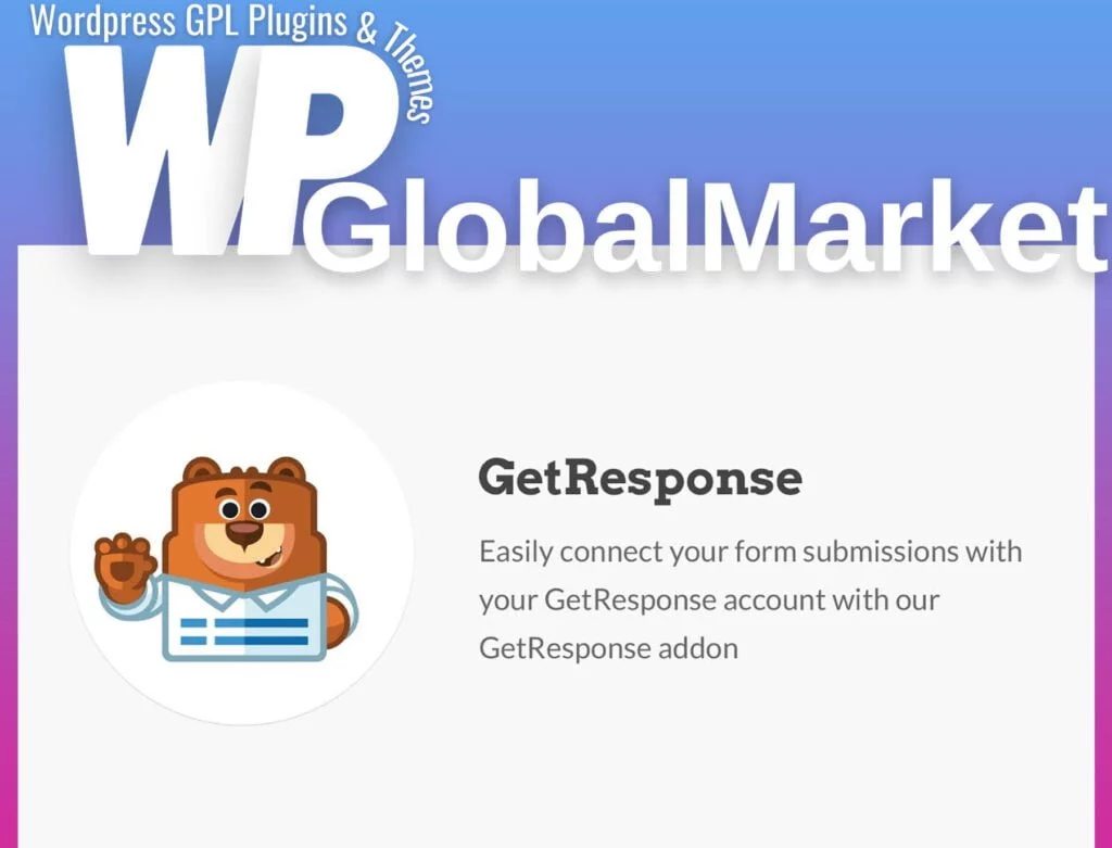 Wpforms getresponse addon
