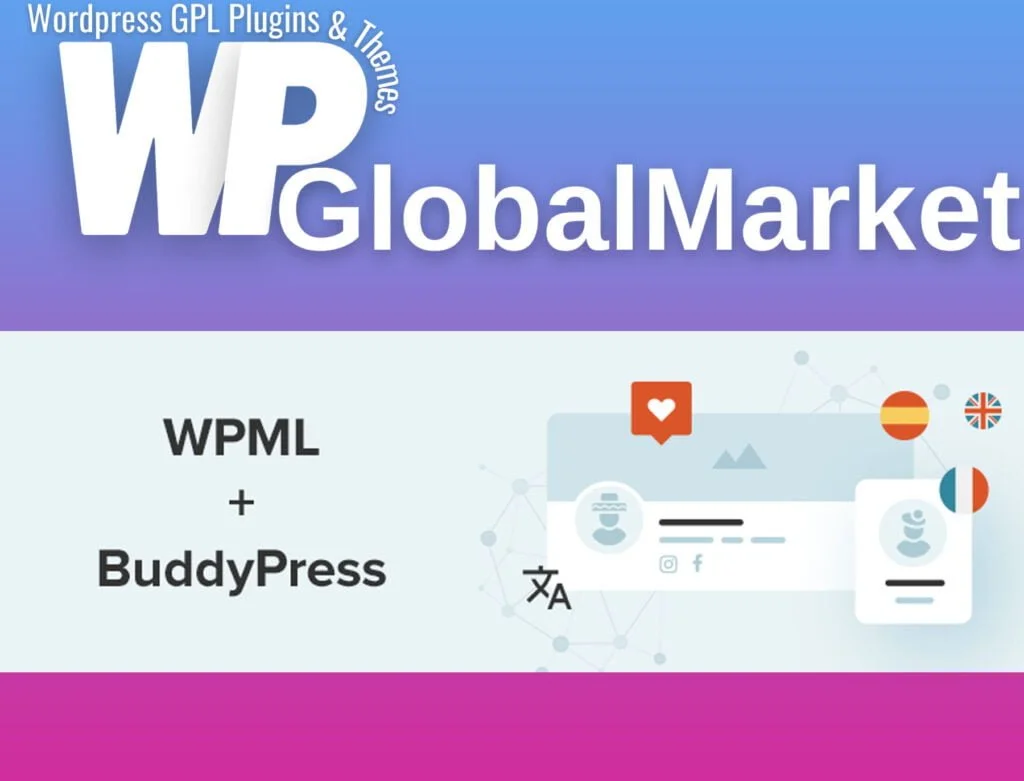 Wpml buddypress multilingual