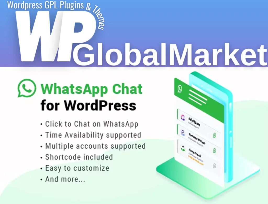 Whatsapp chat wordpress