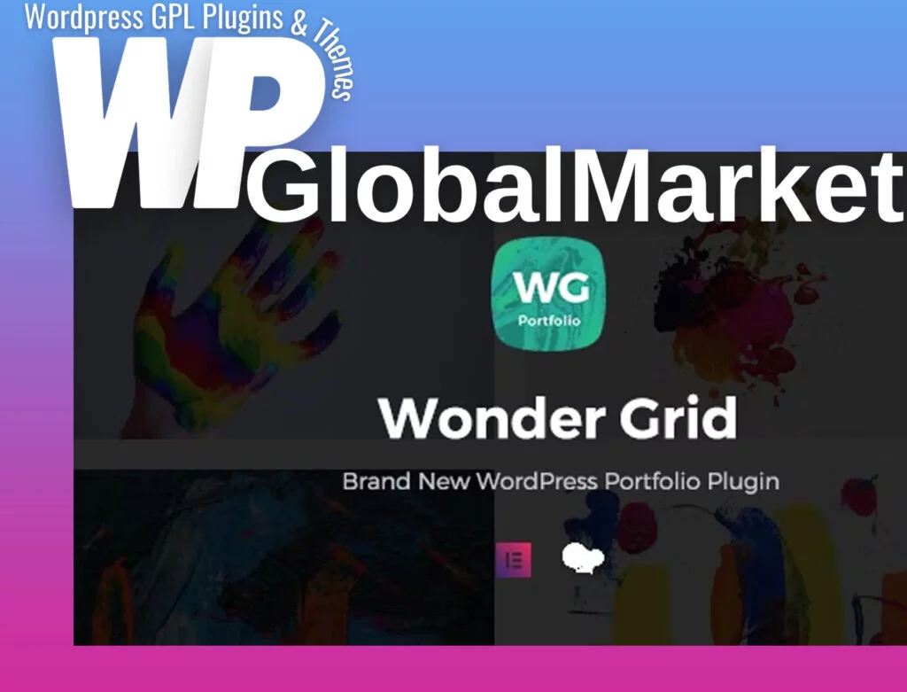 Wonder grid wordpress portfolio