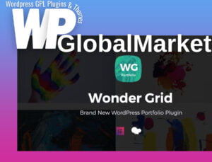 Wonder grid wordpress portfolio